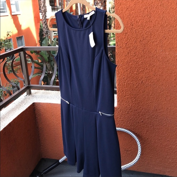 Casual couture Navy Romper - Picture 3 of 8